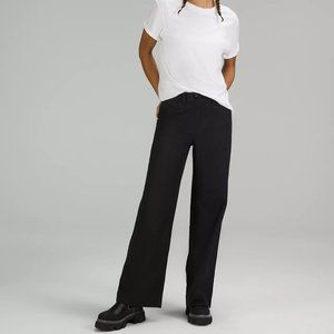 Lululemon City Sleek 5 Pocket High-Rise Wide-Leg Pant Full Length Light Utilitec